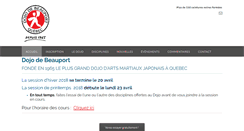 Desktop Screenshot of dojobeauport.com
