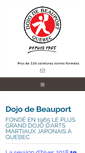Mobile Screenshot of dojobeauport.com